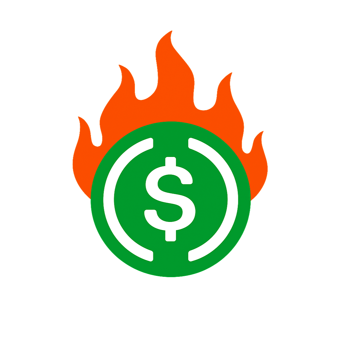 Deflationary USD Logo